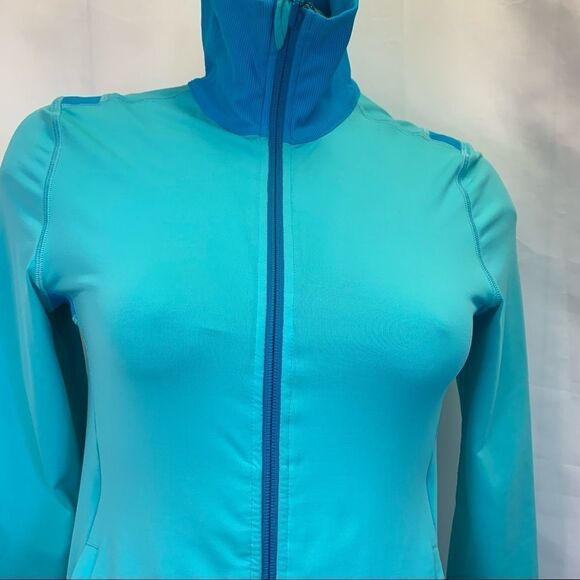 Lululemon blue reversible raja zip up jacket - Picture 6 of 13